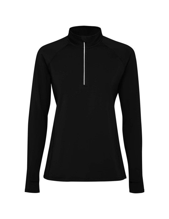 Sweatshirt de 200 g/m² Estambul à manches longues et demi-zip pour…