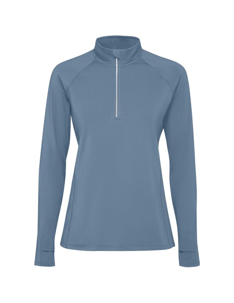 Sweatshirt de 200 g/m² Estambul à manches longues et demi-zip pour…