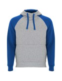 Sweat à capuche goodies bicolore coton polyester | Badet