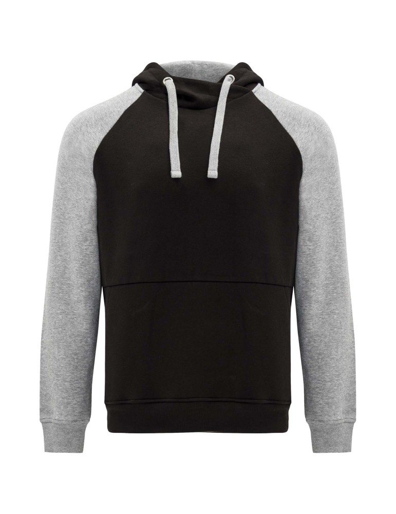 Sweat à capuche de 280 g/m² Badet unisexe bicolore