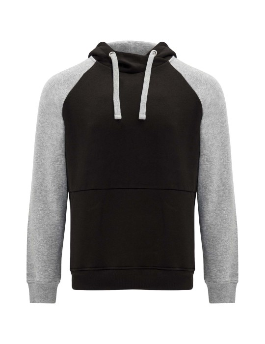 Sweat à capuche de 280 g/m² Badet unisexe bicolore
