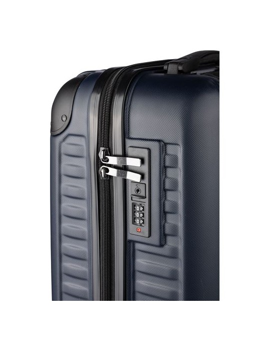 Trolley personnalisé avec coque rigide en ABS Elke pas cher