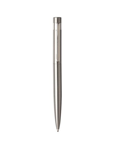 Stylo bille twist personnalisé en acier inoxydable recyclé Hannelore pas cher
