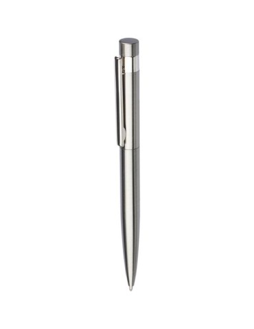 Stylo bille twist personnalisé en acier inoxydable recyclé Hannelore pas cher 2