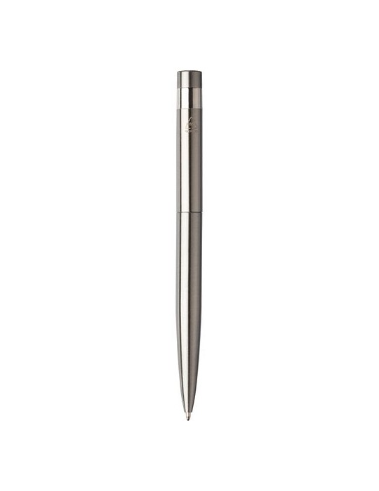 Stylo bille twist personnalisé en acier inoxydable recyclé Hannelore pas cher