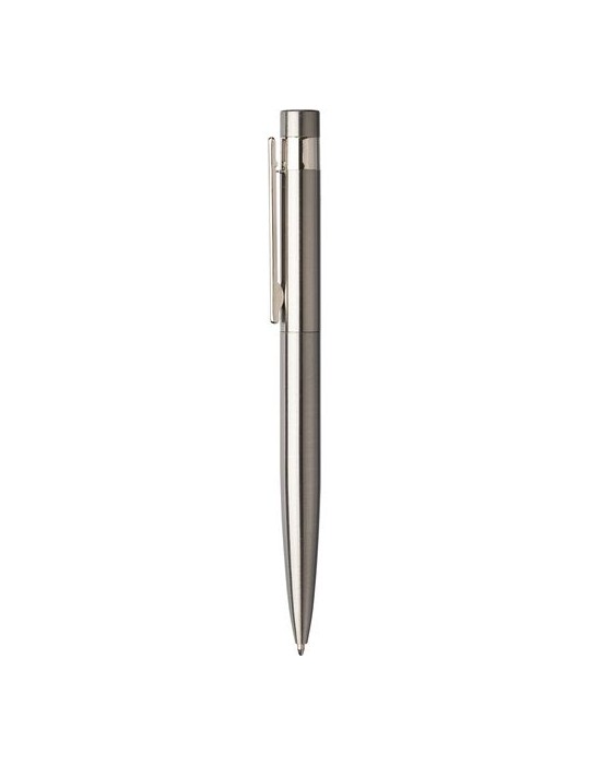 Stylo bille twist personnalisé en acier inoxydable recyclé Hannelore pas cher