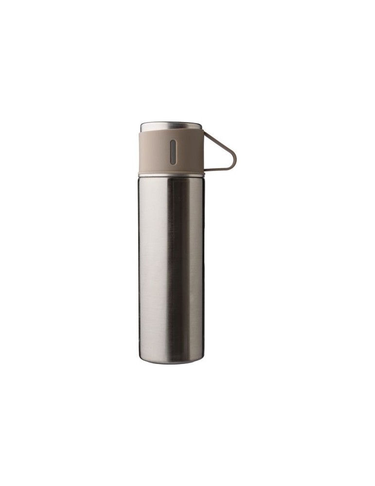 Set personnalisé d’une bouteille isotherme et deux tasses Herbert pas cher