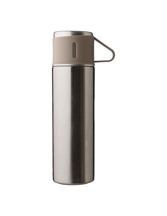 Set personnalisé d’une bouteille isotherme et deux tasses Herbert pas cher
