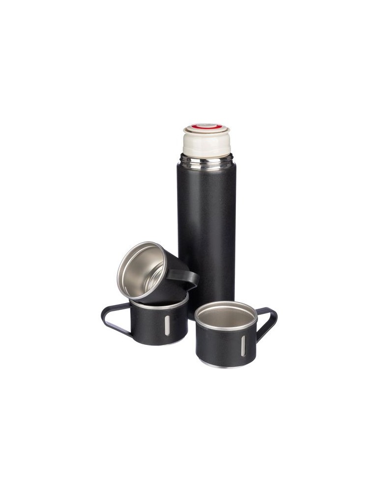Set personnalisé d’une bouteille isotherme et deux tasses Herbert pas cher