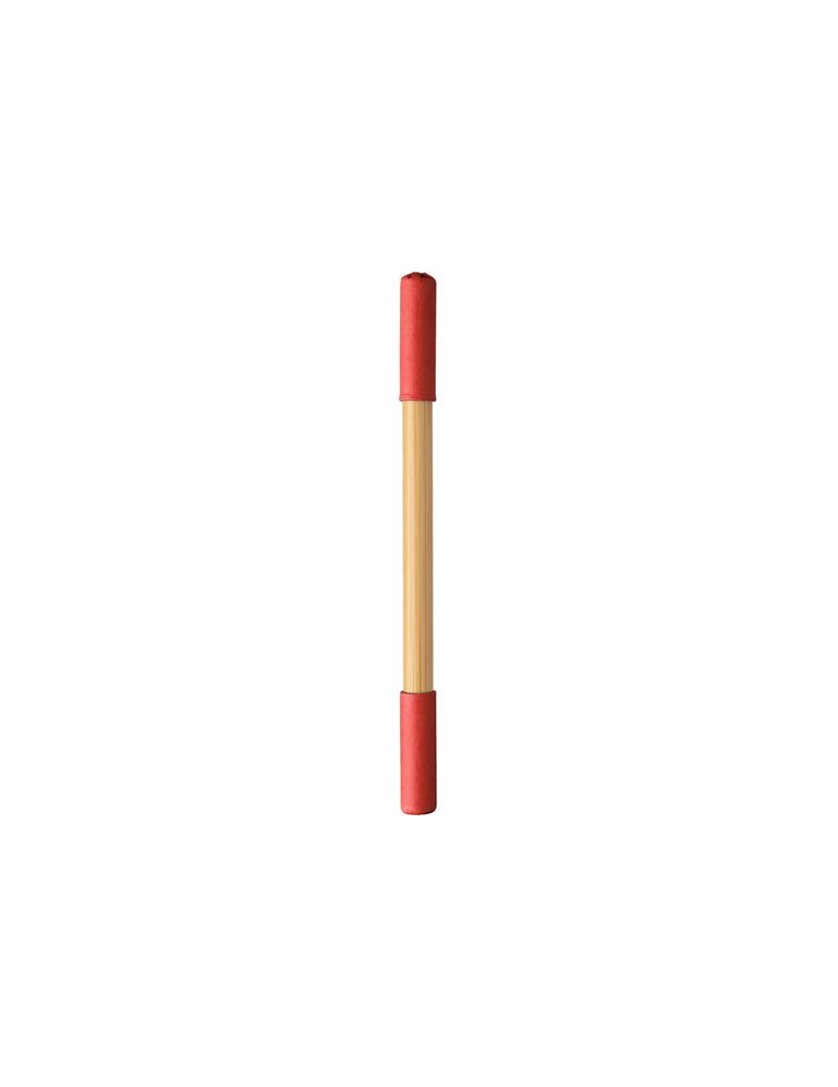Crayon et Stylo en Bambou - Pratique Personnalisée pas cher