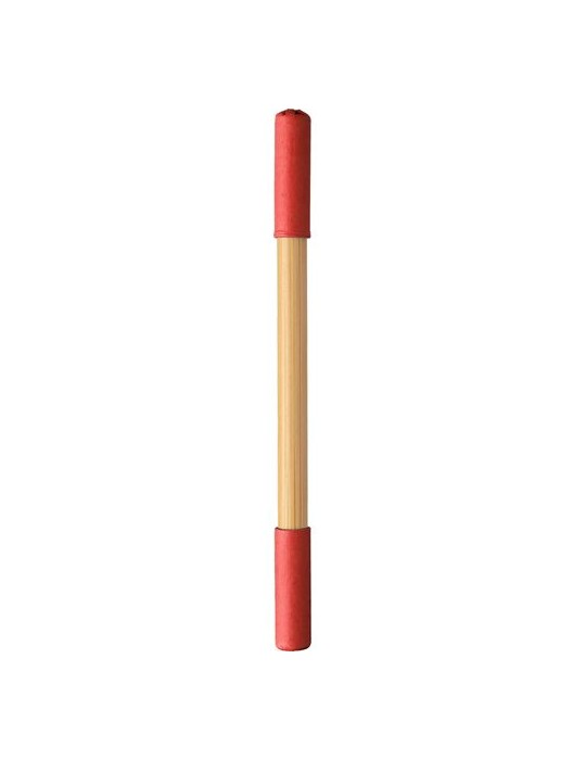 Crayon et Stylo en Bambou - Pratique Personnalisée pas cher