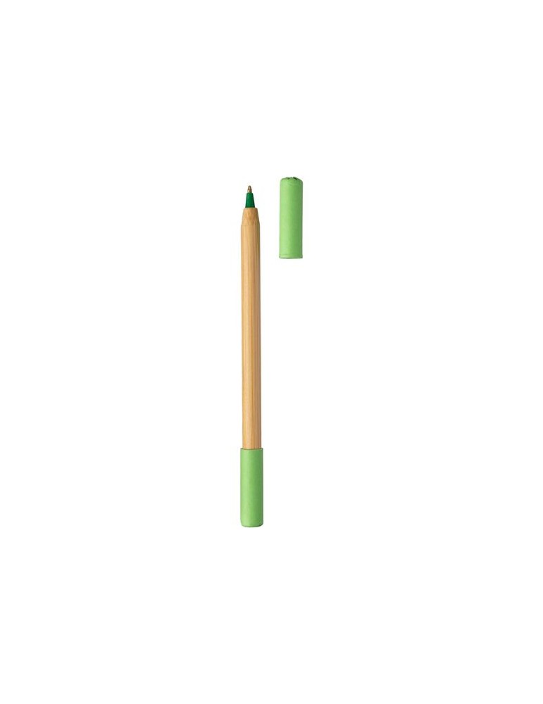 Crayon et Stylo en Bambou - Pratique Personnalisée pas cher