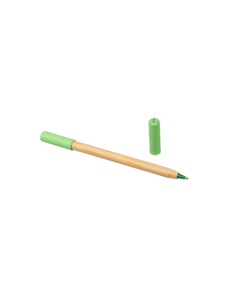 Crayon et Stylo en Bambou - Pratique Personnalisée pas cher