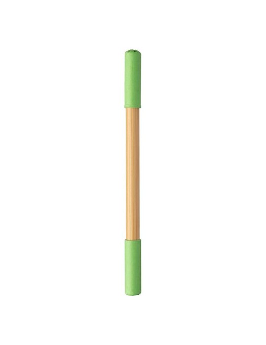 Crayon et Stylo en Bambou - Pratique Personnalisée pas cher