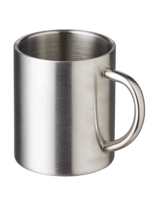 Mug Double Paroi en Acier Inoxydable Personnalisé - Pas cher