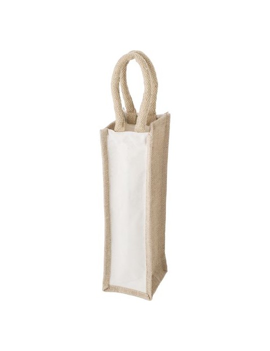 Sac à Vin en Coton Personnalisé - Brett, Cadeau Idéal