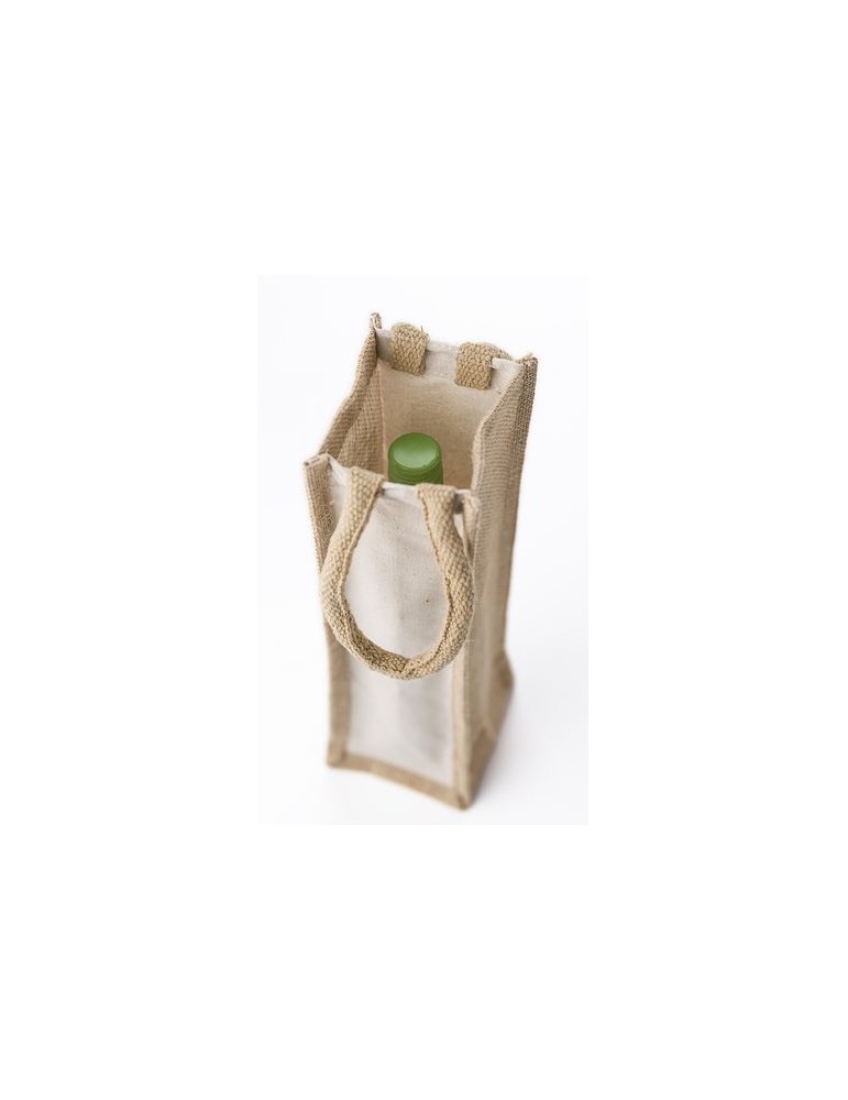 Sac à Vin en Coton Personnalisé - Brett, Cadeau Idéal