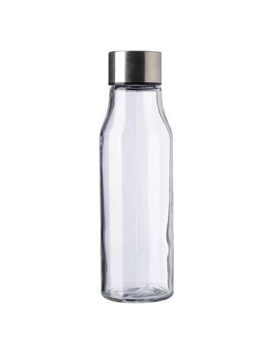 Bouteille Personnalisée en verre et inox Andrei - 500 ml pas cher