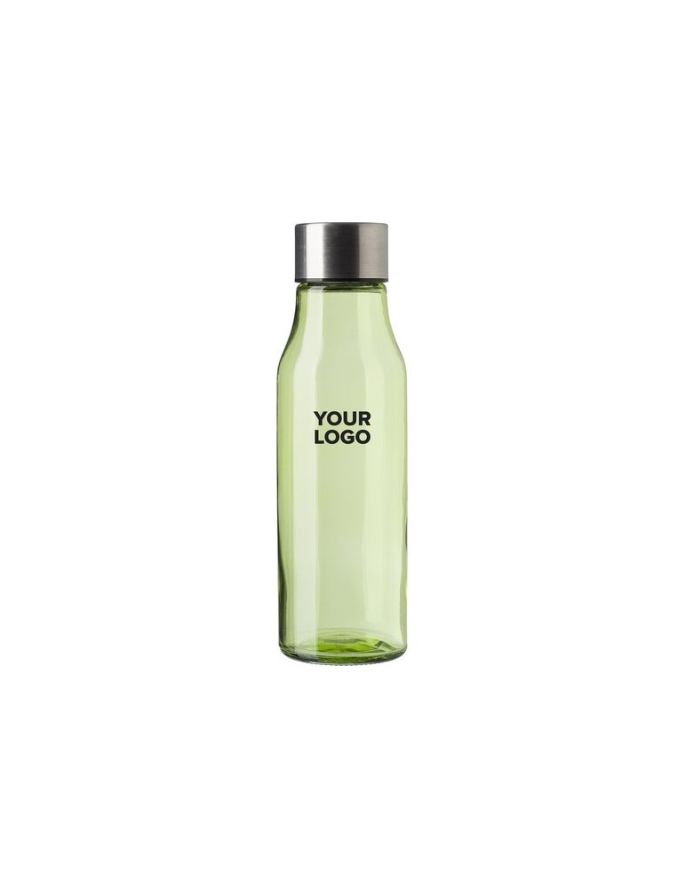 Bouteille Personnalisée en verre et inox Andrei - 500 ml pas cher