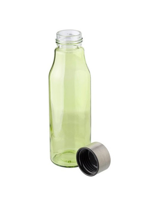 Bouteille Personnalisée en verre et inox Andrei - 500 ml pas cher