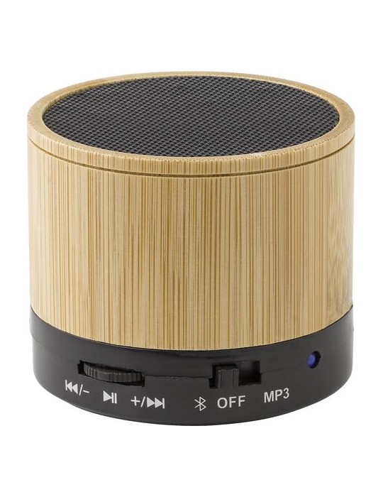 Enceinte sans fil en Bambou Personnalisée pas cher - Rosalinda