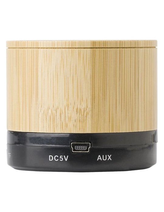 Enceinte sans fil en Bambou Personnalisée pas cher - Rosalinda