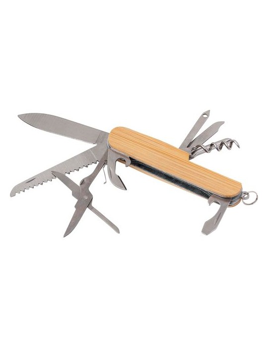 Canif pratique et  en bambou Phoebe - Couteau