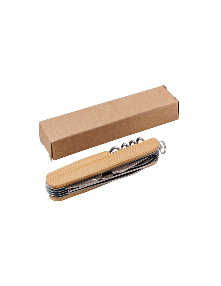 Canif pratique et  en bambou Phoebe - Couteau