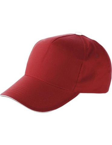 Casquette Sandwich en Coton Personnalisable