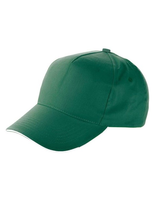 Casquette Sandwich en Coton Personnalisable