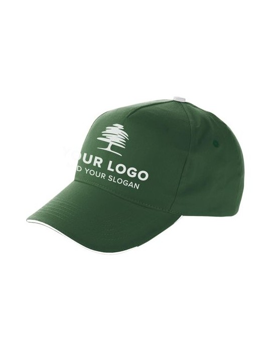 Casquette Sandwich en Coton Personnalisable
