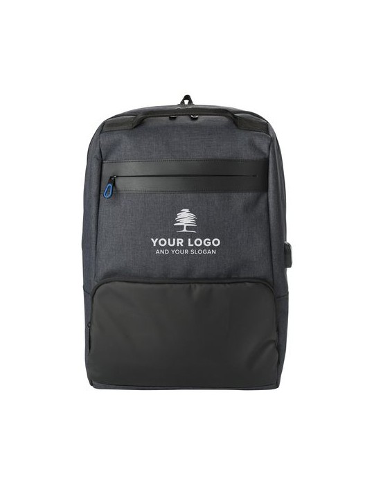 Sac à dos Porte-ordinateur USB Personnalisé Romy