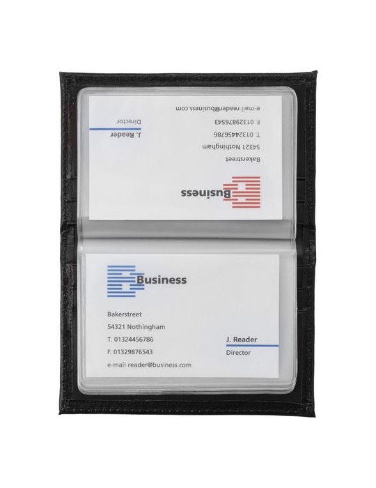 Étui Porte-Cartes Personnalisé en Cuir Reconstitué - Bethany