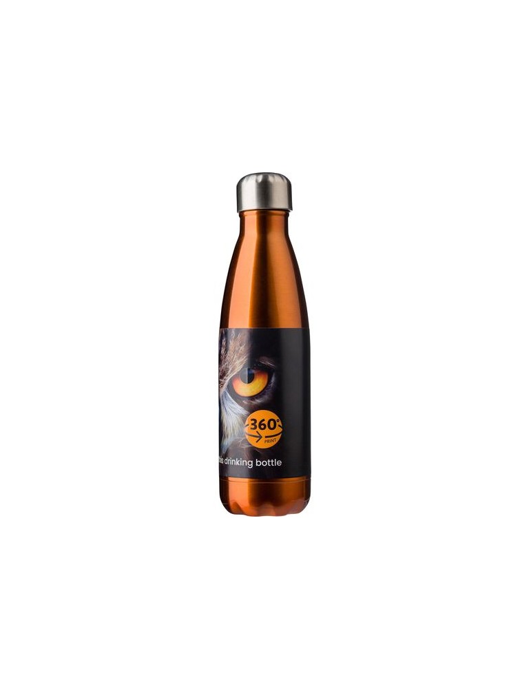 Gourde simple paroi 650 ml en acier inoxydable personnalisée