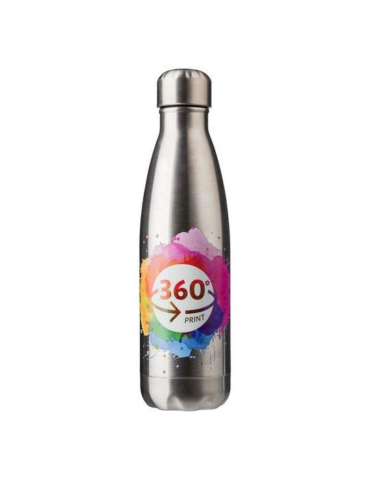 Gourde simple paroi 650 ml en acier inoxydable personnalisée
