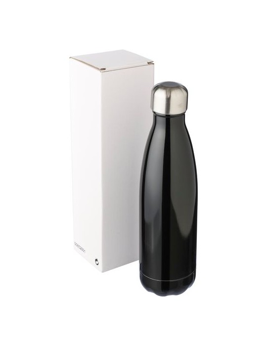 Gourde simple paroi 650 ml en acier inoxydable personnalisée