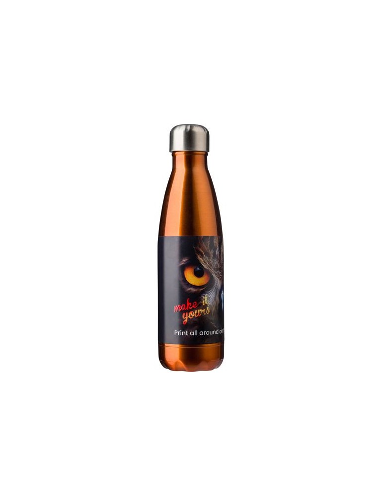 Gourde simple paroi 650 ml en acier inoxydable personnalisée
