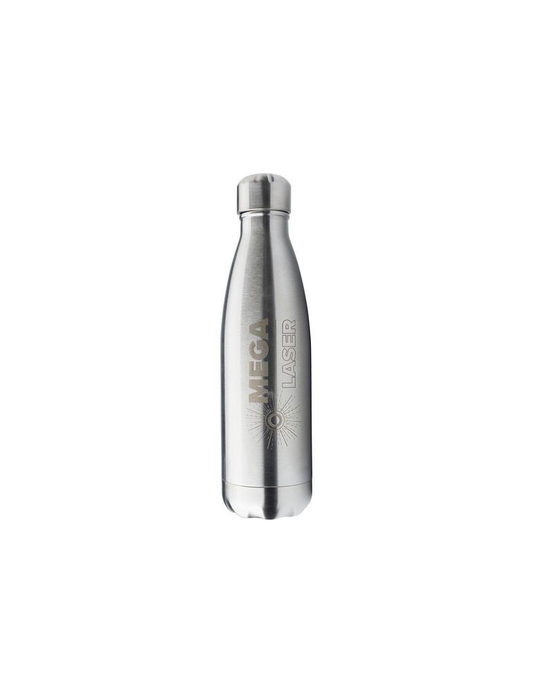 Gourde simple paroi 650 ml en acier inoxydable personnalisée