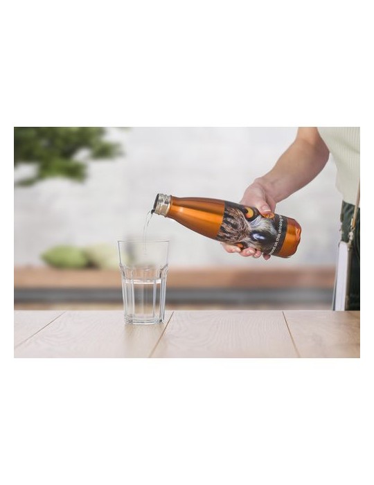 Gourde simple paroi 650 ml en acier inoxydable personnalisée