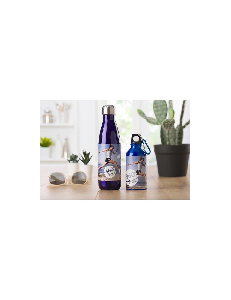 Gourde simple paroi 650 ml en acier inoxydable personnalisée
