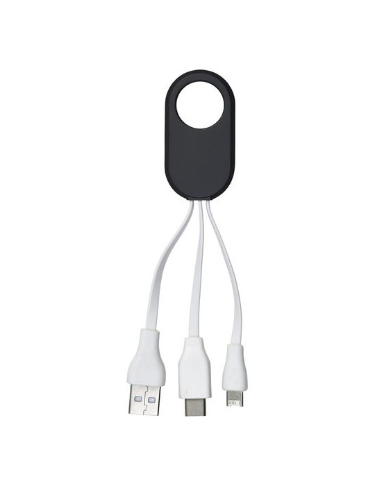 Câbles de charge adaptateurs pratiques personnalisés Pilar