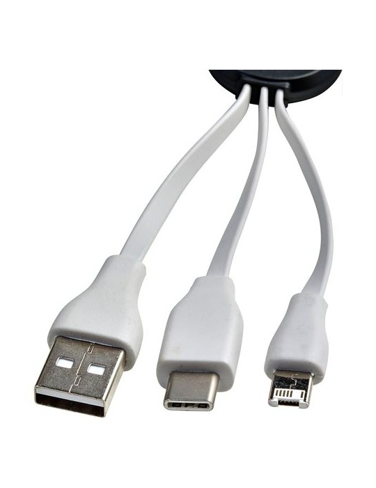 Câbles de charge adaptateurs pratiques personnalisés Pilar