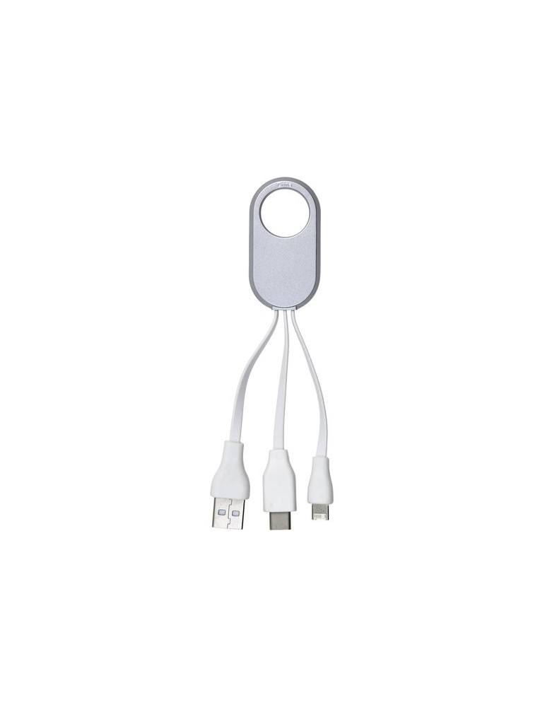 Câbles de charge adaptateurs pratiques personnalisés Pilar