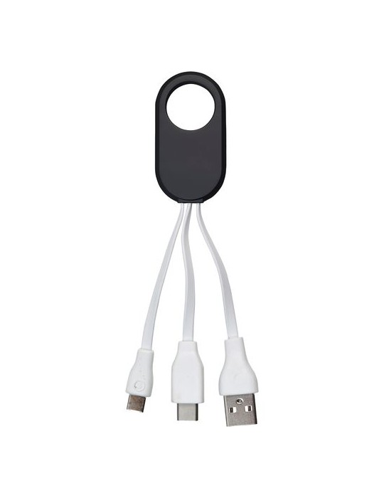 Câbles de charge adaptateurs pratiques personnalisés Pilar