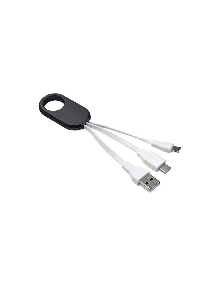 Câbles de charge adaptateurs pratiques personnalisés Pilar