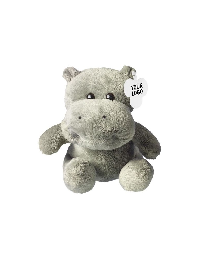 Peluche hippopotame en cadeau d'entreprise unique Geraldine