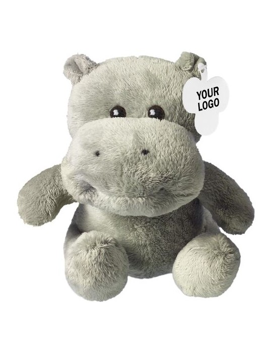 Peluche hippopotame en cadeau d'entreprise unique Geraldine