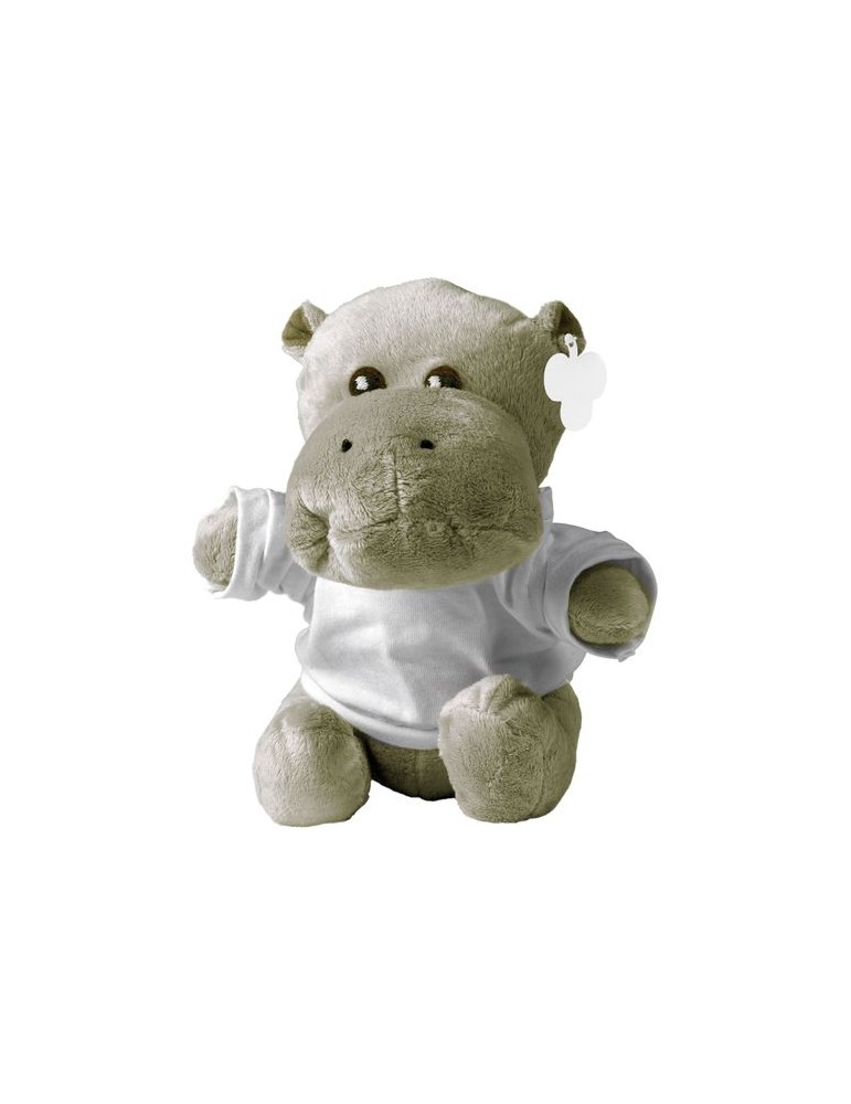 Peluche hippopotame en cadeau d'entreprise unique Geraldine