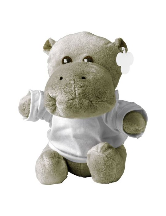 Peluche hippopotame en cadeau d'entreprise unique Geraldine