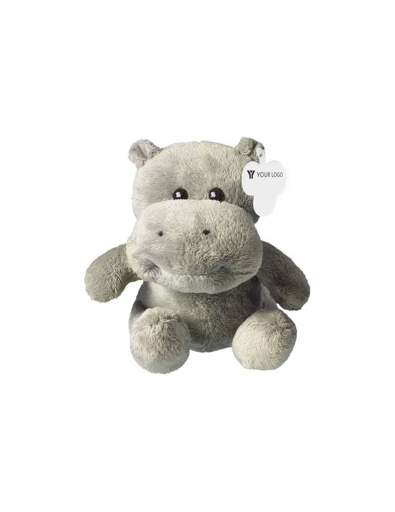 Peluche hippopotame en cadeau d'entreprise unique Geraldine